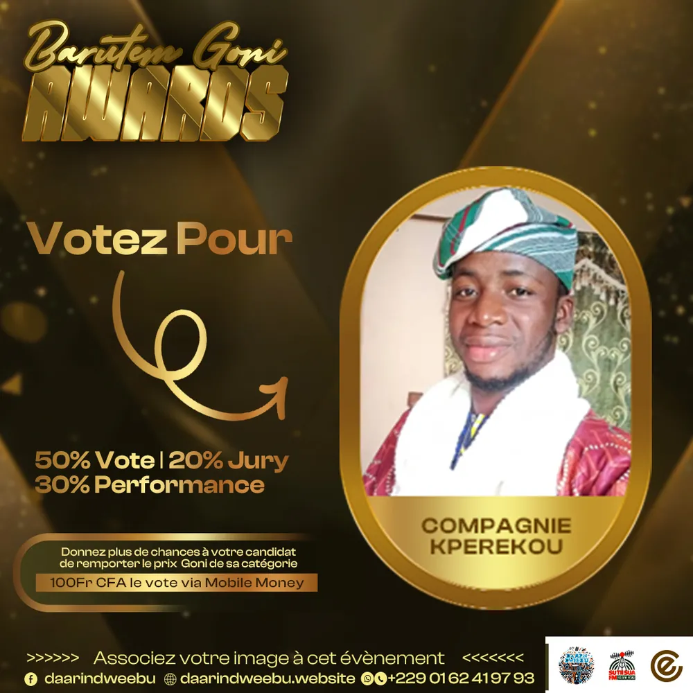 Compagnie Kperekou — candidat de la 1re édition des Barutem Goni Awards (2025).