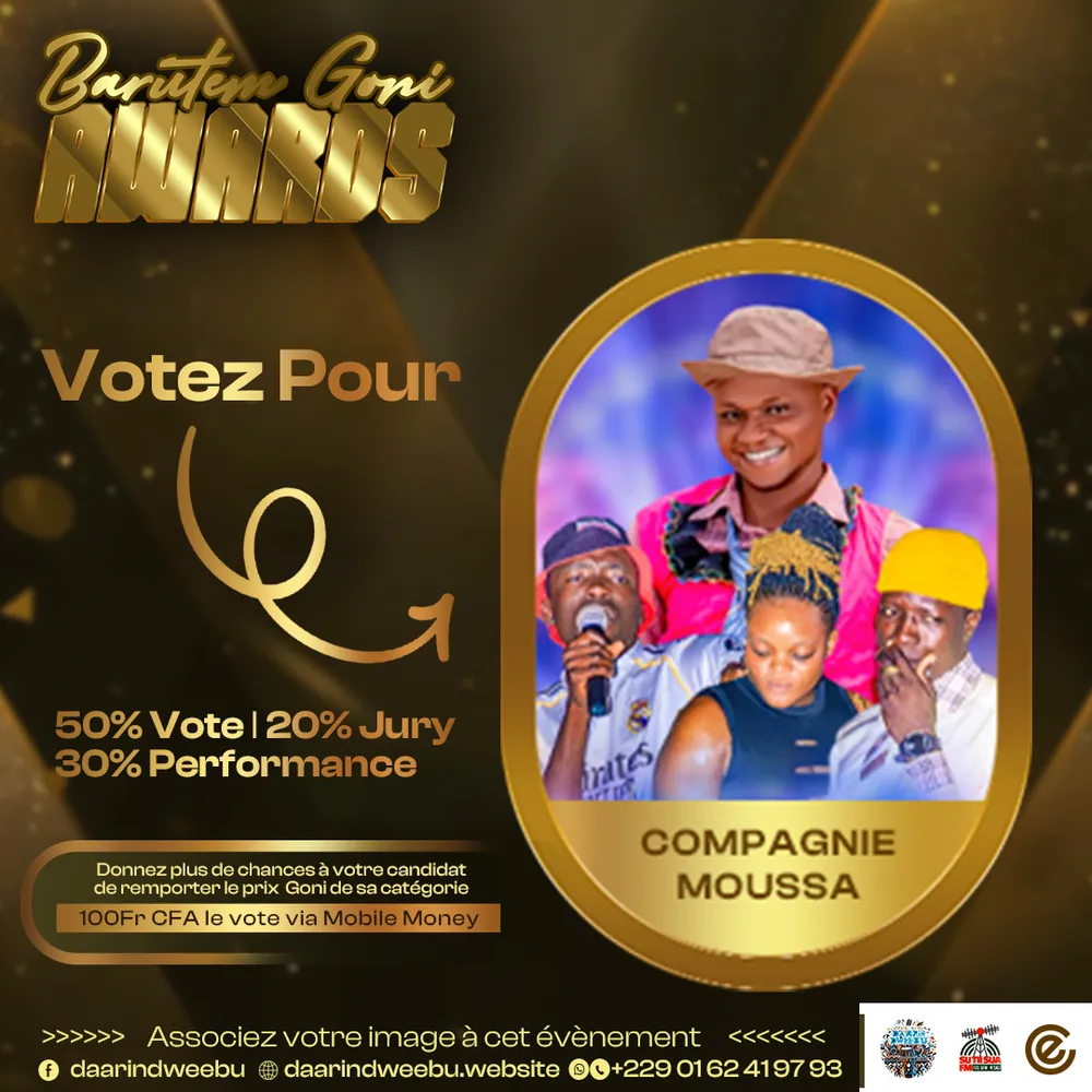 Compagnie Moussa — candidat de la 1re édition des Barutem Goni Awards (2025).