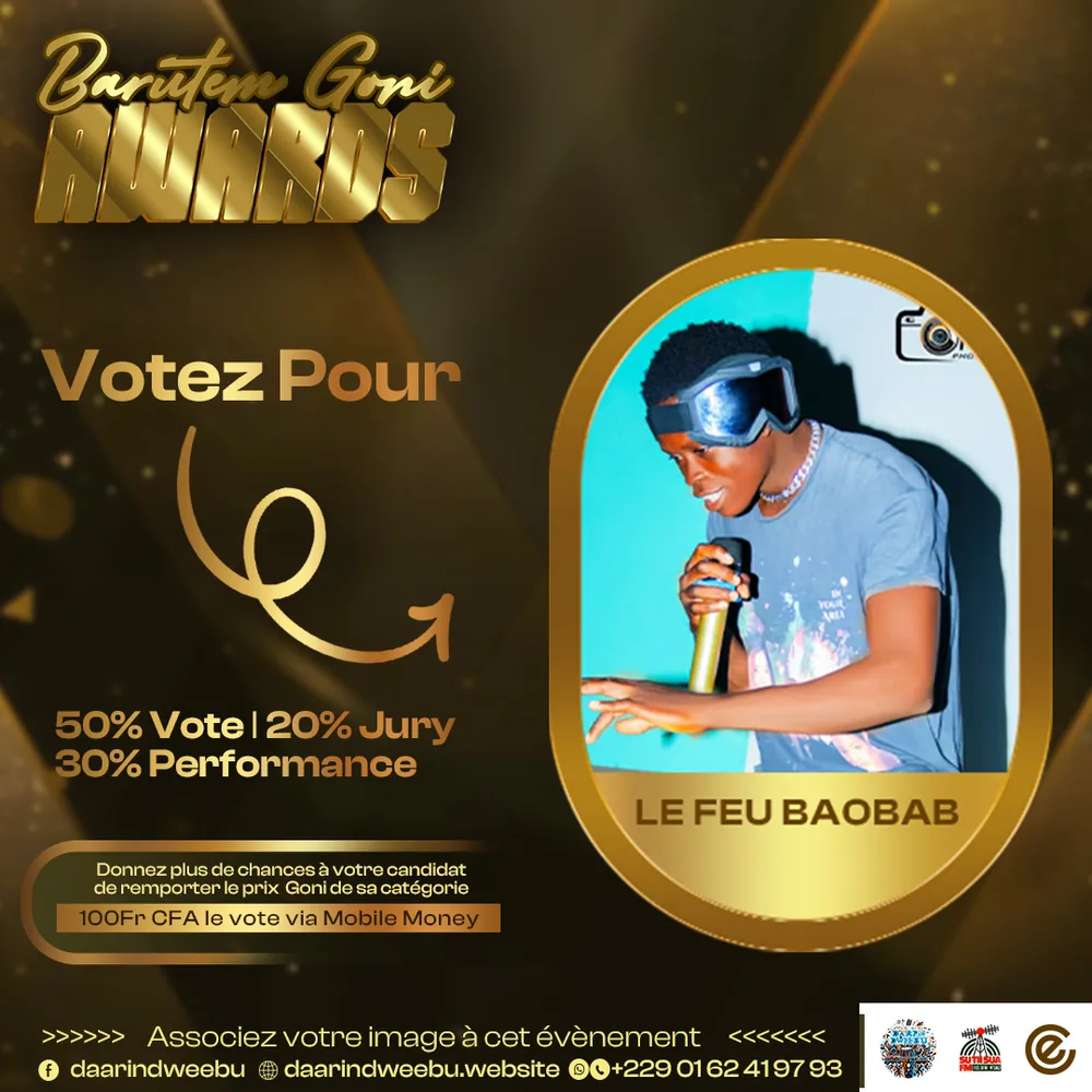 Le Feu Baobab — candidat de la 1re édition des Barutem Goni Awards (2025).