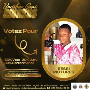 sessi pictures — candidat de la 1re édition des Barutem Goni Awards (2025).